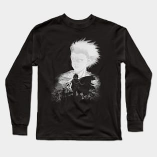 Monochrome Neo Tokyo Long Sleeve T-Shirt